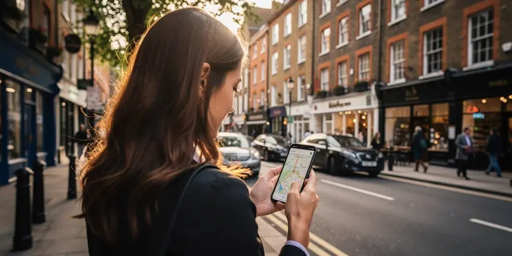 How can I stay safe while walking to work?