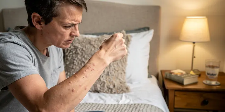 How can I tell if bites are from bed bugs?