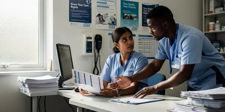 How can NHS staffing shortages delay care rights be used when a patient’s condition worsens while waiting?