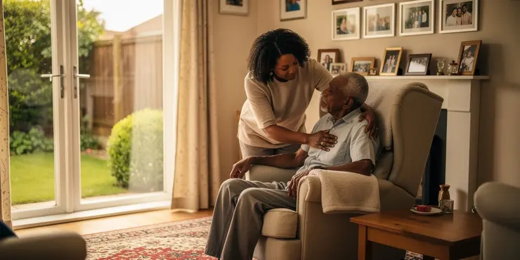 How can caregivers support someone with MND?