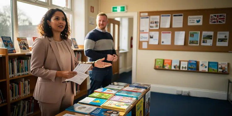 How can community helpers access educational resources?