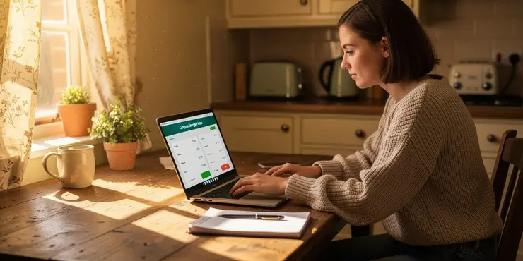 How can consumers compare electricity prices among different UK energy companies?