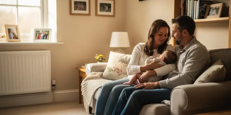 How can family members support someone with postnatal depression?