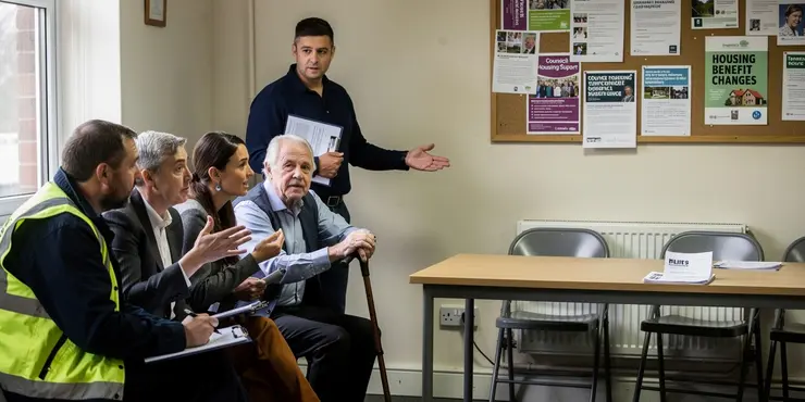 How can individuals contribute to the discussion on housing benefit cuts?