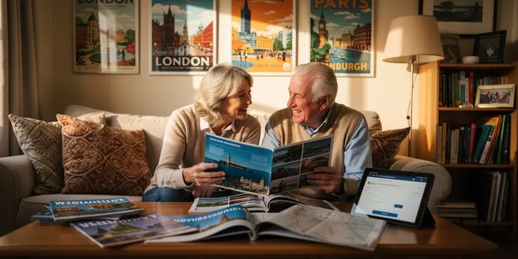 How can older adults find travel or adventure groups?
