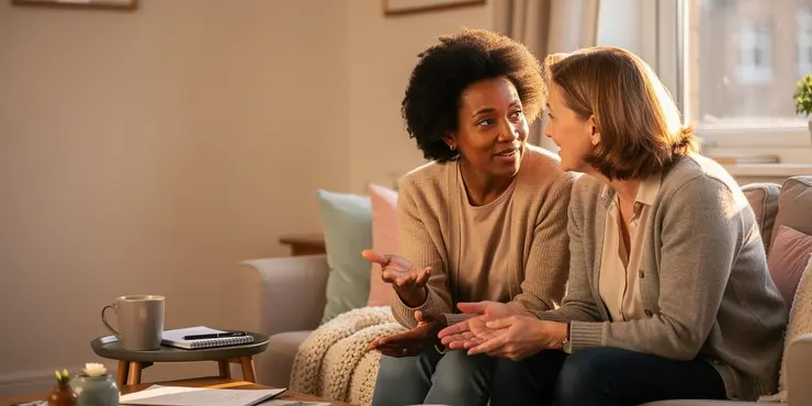 How can sleeping habits be improved during menopause?