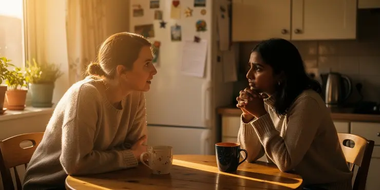 How can someone help a loved one with an eating disorder?