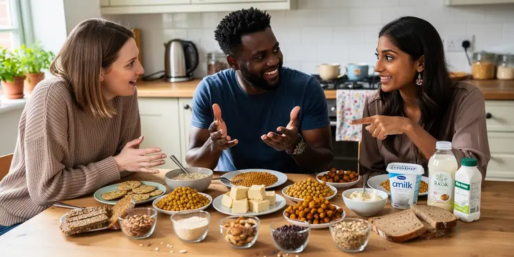 How can someone tell if vegetarian or vegan protein intake is likely too low?