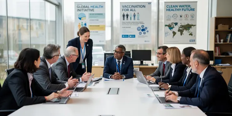 How did WHO respond to the US's announcement to leave?