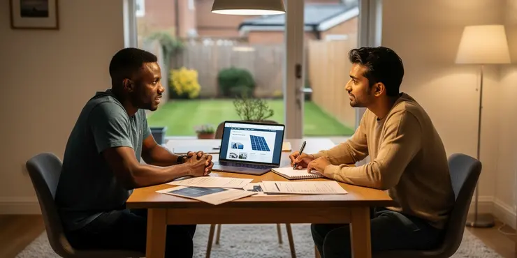 How do I ask about expected savings for solar panel installation questions to ask before buying?