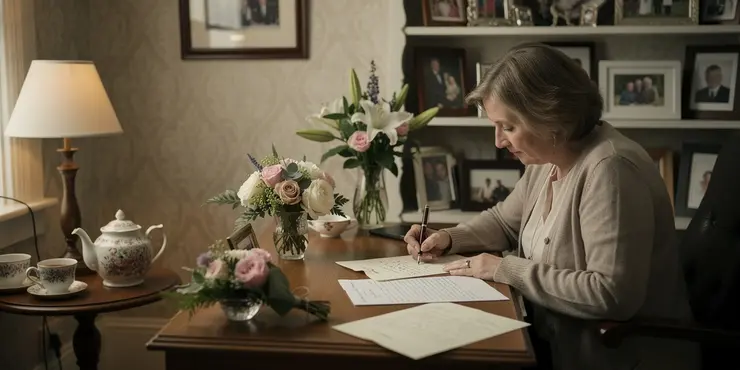 How do I notify people about the funeral?