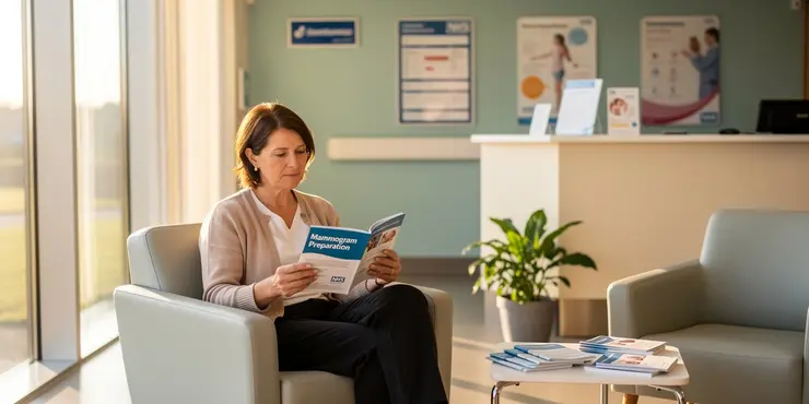 How do I prepare for a mammogram?