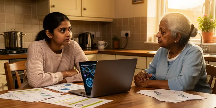 How do genetic mutations cause mitochondrial disease?