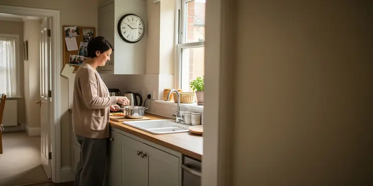 How do live-in caregivers manage their personal time?