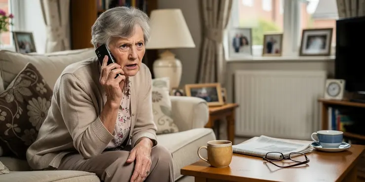 How do scammers trick victims over the phone?