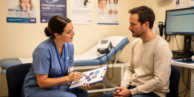 How does HIV affect the immune system?