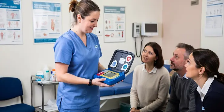 How does a defibrillator work?