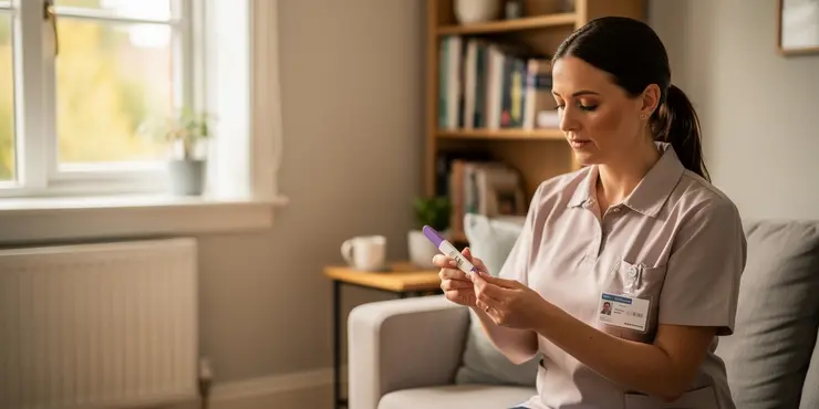 How does a pregnancy test work?