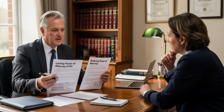 How does an LPA differ from an Enduring Power of Attorney?
