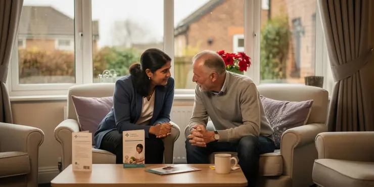 How does hospice relate to terminal illness support for family?