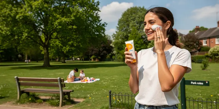 How does sunscreen with SPF 20 compare to SPF 50?