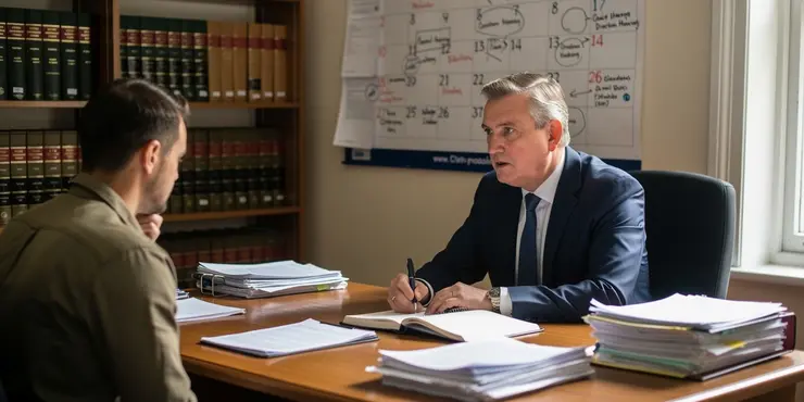 How does the availability of judges affect the timing of a case coming to court?