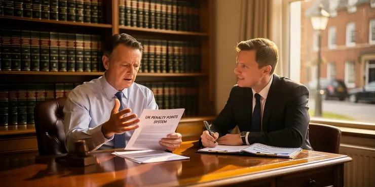 How does the penalty points system work?