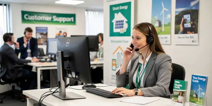 How important is customer service when selecting an energy supplier?