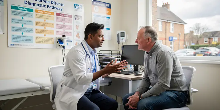 How is MND diagnosed?