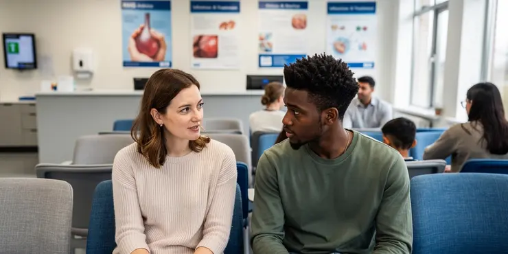 How is an abscess diagnosed?