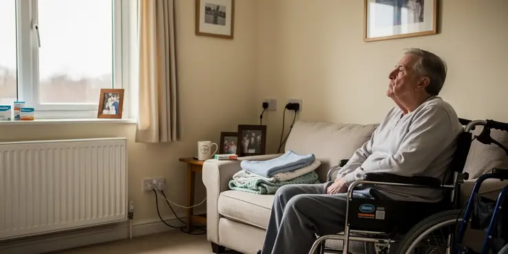 How is breathing affected by motor neurone disease?