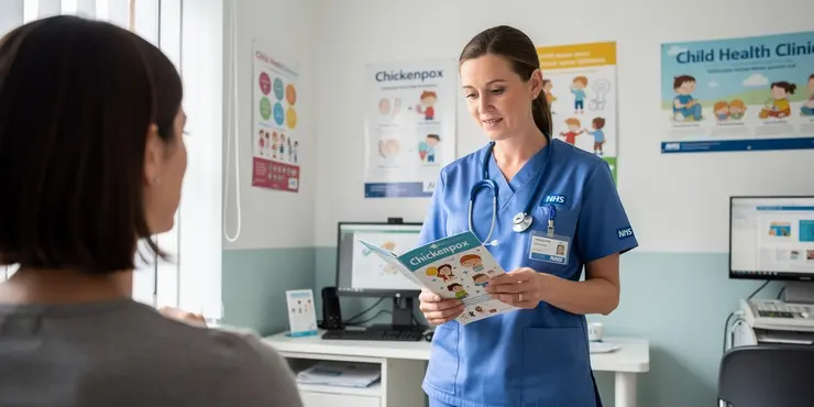 How is chickenpox spread?