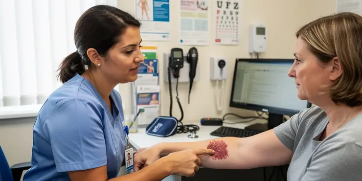 How is psoriasis diagnosed?