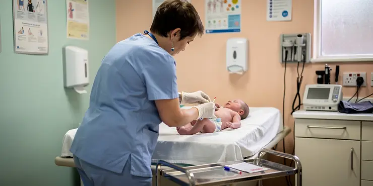 How is sickle cell disease diagnosed?