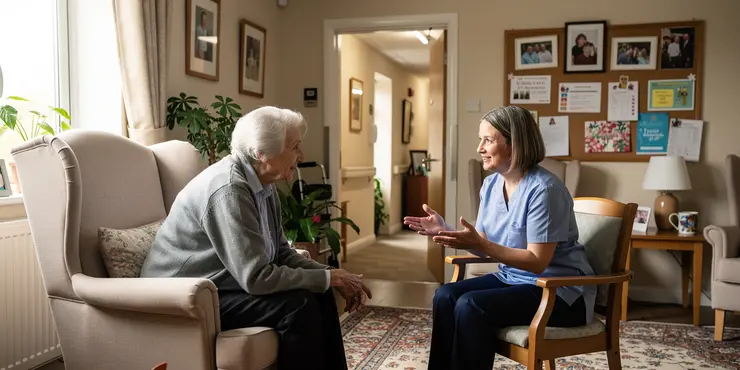 How is the quality of care regulated in care homes?