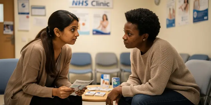 How long after starting the birth control pill does the risk of blood clots increase?