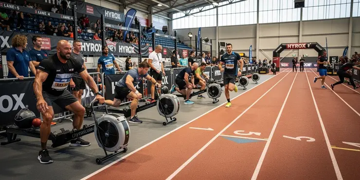 How long does a Hyrox competition last?