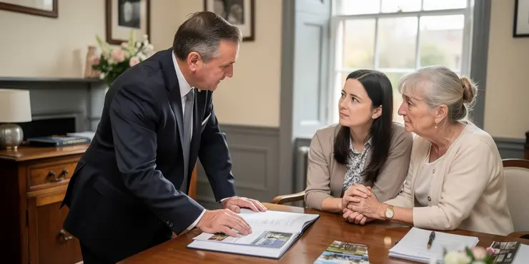 How much does a traditional ground burial cost in the UK?