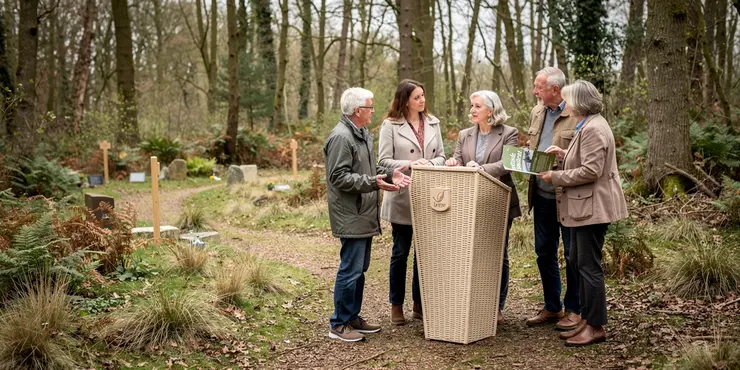 How much does a woodland burial cost?