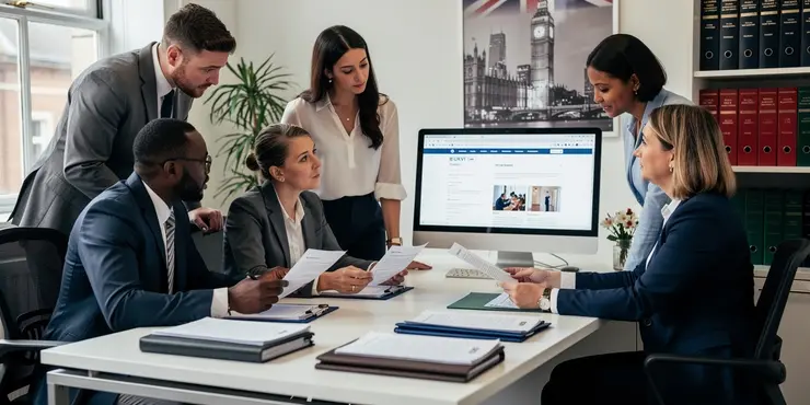 How often is my immigration case status updated online?