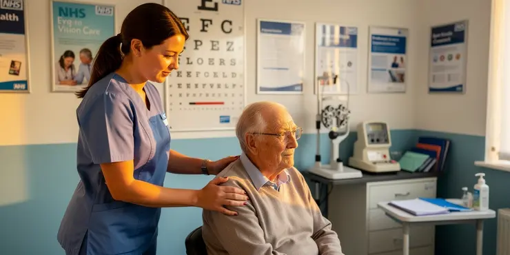 How often should I self-test my eyes?