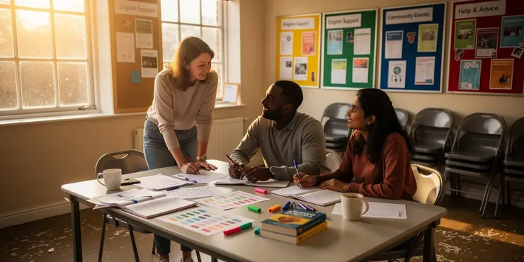 How should I prepare if I have trouble speaking English?