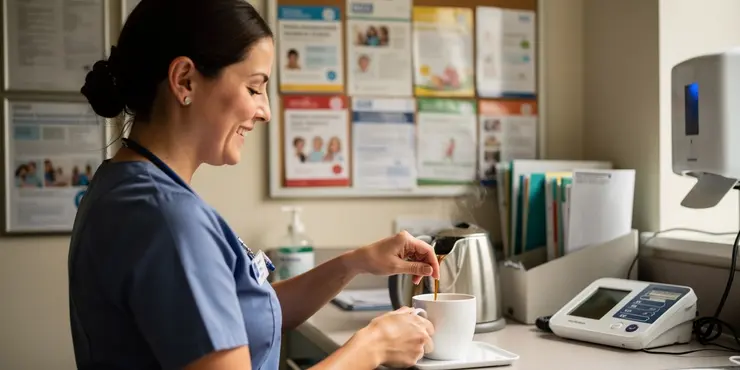 How soon after drinking coffee can blood pressure be affected?