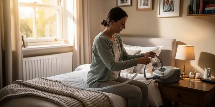 How to set up your CPAP machine