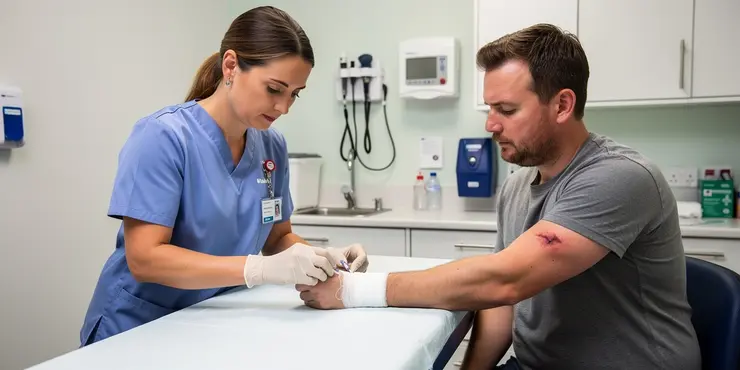 How to treat a dog bite