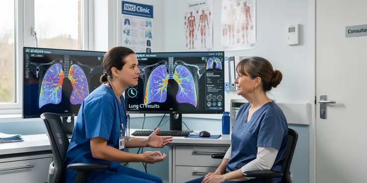 Is AI technology in lung cancer detection widely accepted by hospitals?