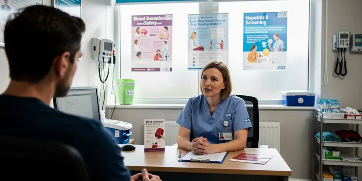 Is Hepatitis B a risk in blood transfusions?