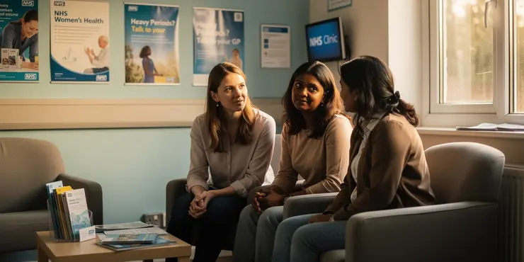 Is heavy menstrual bleeding always a sign of a serious problem?