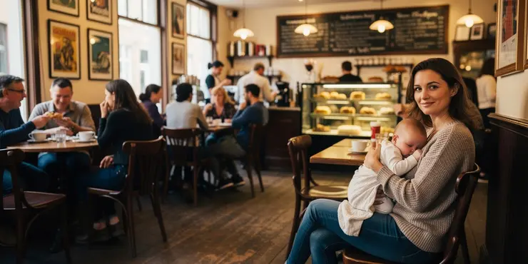Is it legal to breastfeed in restaurants and cafes?