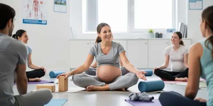 Is it safe to participate in group sports while pregnant?